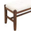 4 tables de salle à manger avec plateau en faux marbre et chaises et banc rembourrés, conception peu encombrante pour la maison-323367971