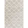Rectangle Deangelo Moroccan Machine Woven Area Rug in Beige