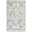 Lonon Oriental Machine Woven Polyester Area Rug in Light Gray/Beige-1381206867