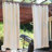 Kayenta Modern Beige Indoor or Outdoor Room-Darkening Curtain Pair - 52" x 84"-95731759