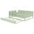 Wooden Bed With Built-In Bookshelves And Trundle-148622202-148622207