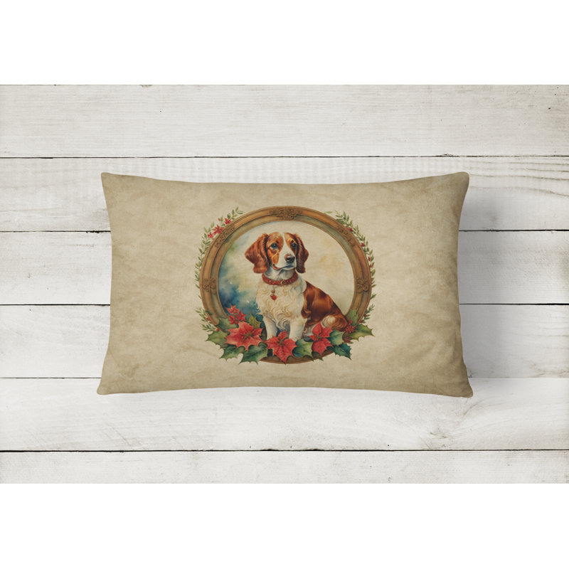 Coussin Christmas, 12 po x 16 po, Rectangulaire