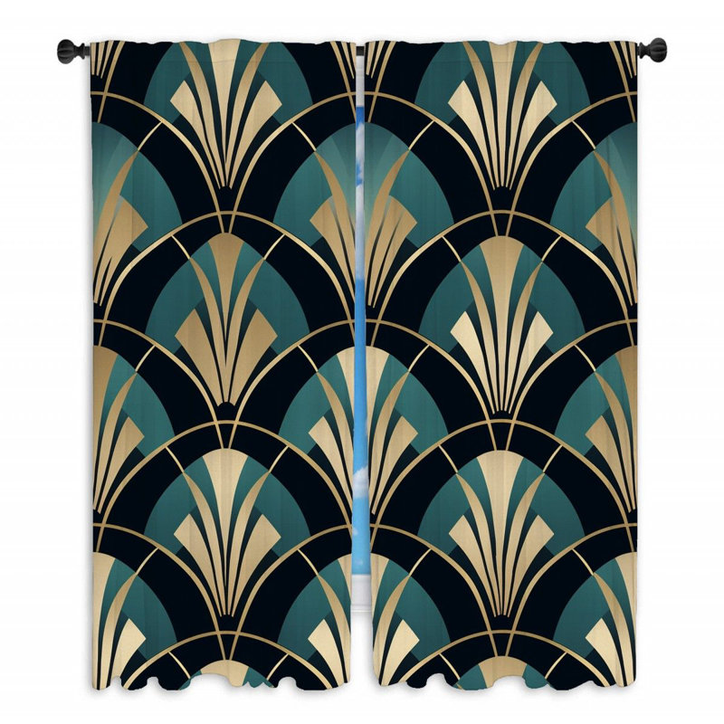 Jodell Room Darkening Curtain Pair, 20"" W x 54"" L