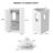 32'' Corner Single Bathroom Vanity Set With Sink Top