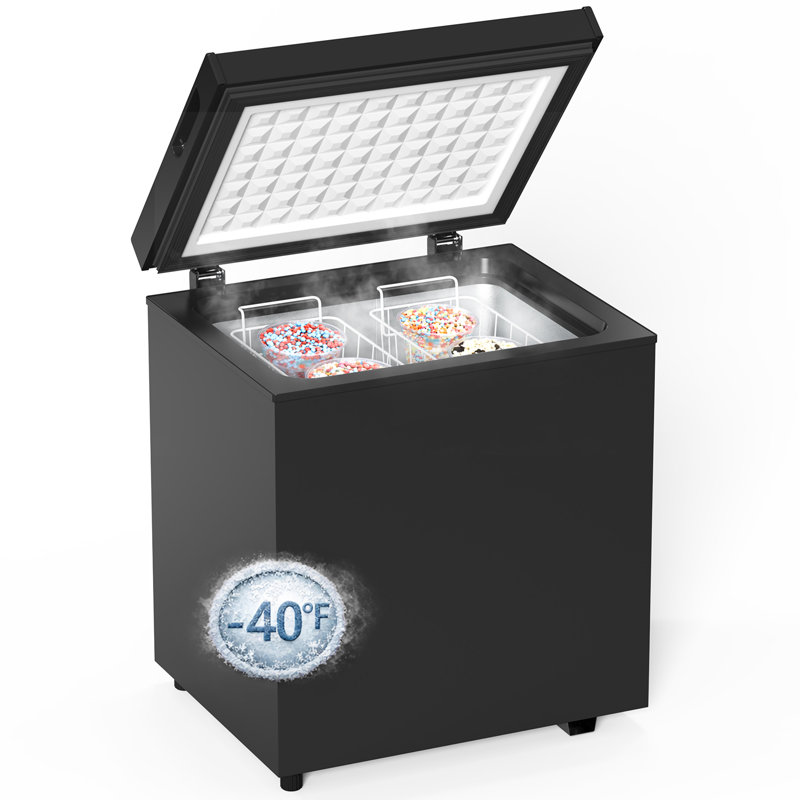 Congélateur coffre ultra-basse température Northair -40 ° F, congélateur profond de 1,8 pi cu pour crème glacée perlée, journée de jeu, fêtes, bar à domicile et garage