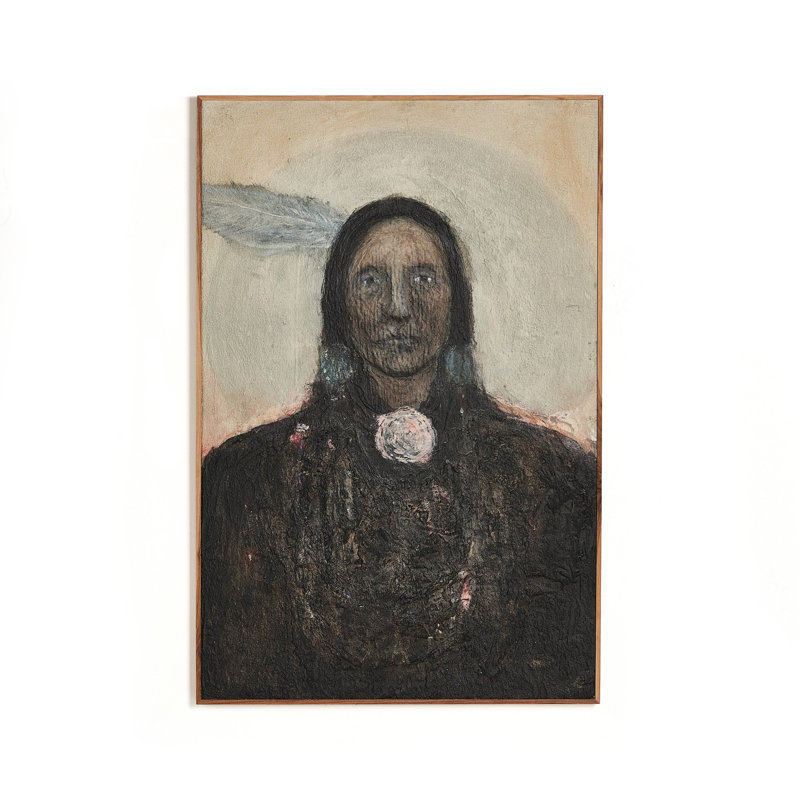 Ballad of La Rosa by Paul Meyer, 40" H x 26.5" W