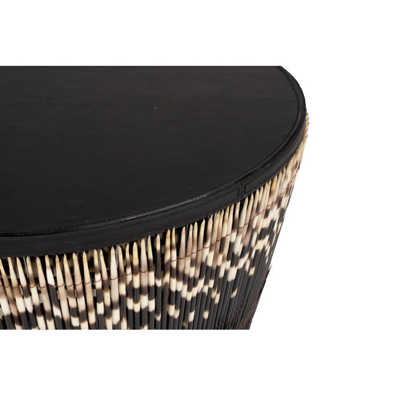 Porcupine Quill Side Table
