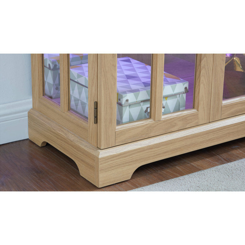 LED Curio Display Cabinet Antique Display Cabinet