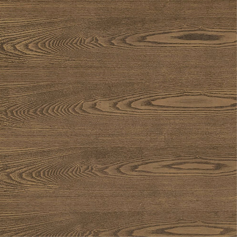 Ensemble de table de salle à manger 5 pièces à finition noyer et 4 chaises d'appoint en cuir synthétique brun avec revêtement en bois d'hévéa massif