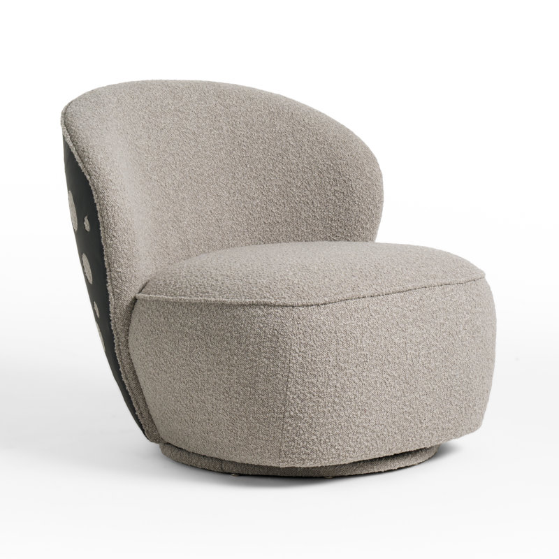 Fauteuil demi-tonneau pivotant Celeny
