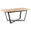 Vandewa Metal Base Dining Table