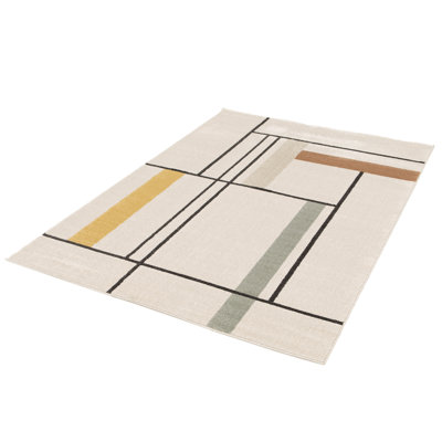 Igourdane Geometric Area Rug