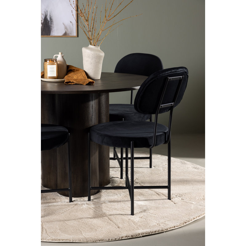 Blayk 4 - Person Dining Set, Brown