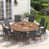 Black/Brush Wood Brown