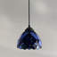 Mini-luminaire suspendu en verre coloré de style baroque Shehan Tiffany inclus H50 "W6"-1823997174
