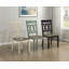 Ensemble de 2 chaises modernes au design moderne avec cadre en bois sarcelle antique-1663547996