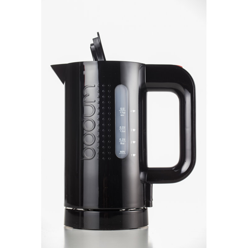 Bouilloire électrique Bodum Bistro, 0,53 pte, Noir