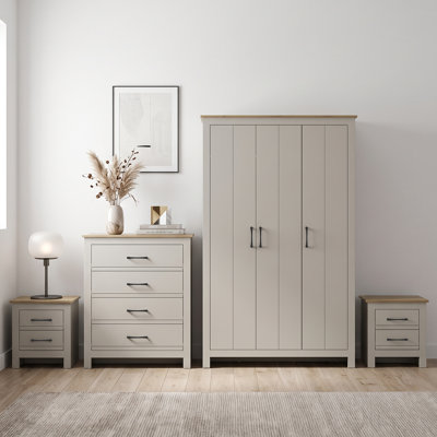 Limestone Alezae 4 Piece Bedroom Set