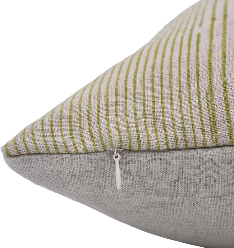 Housse de coussin intérieur / extérieur Floral Linen, 16 po x 16 po