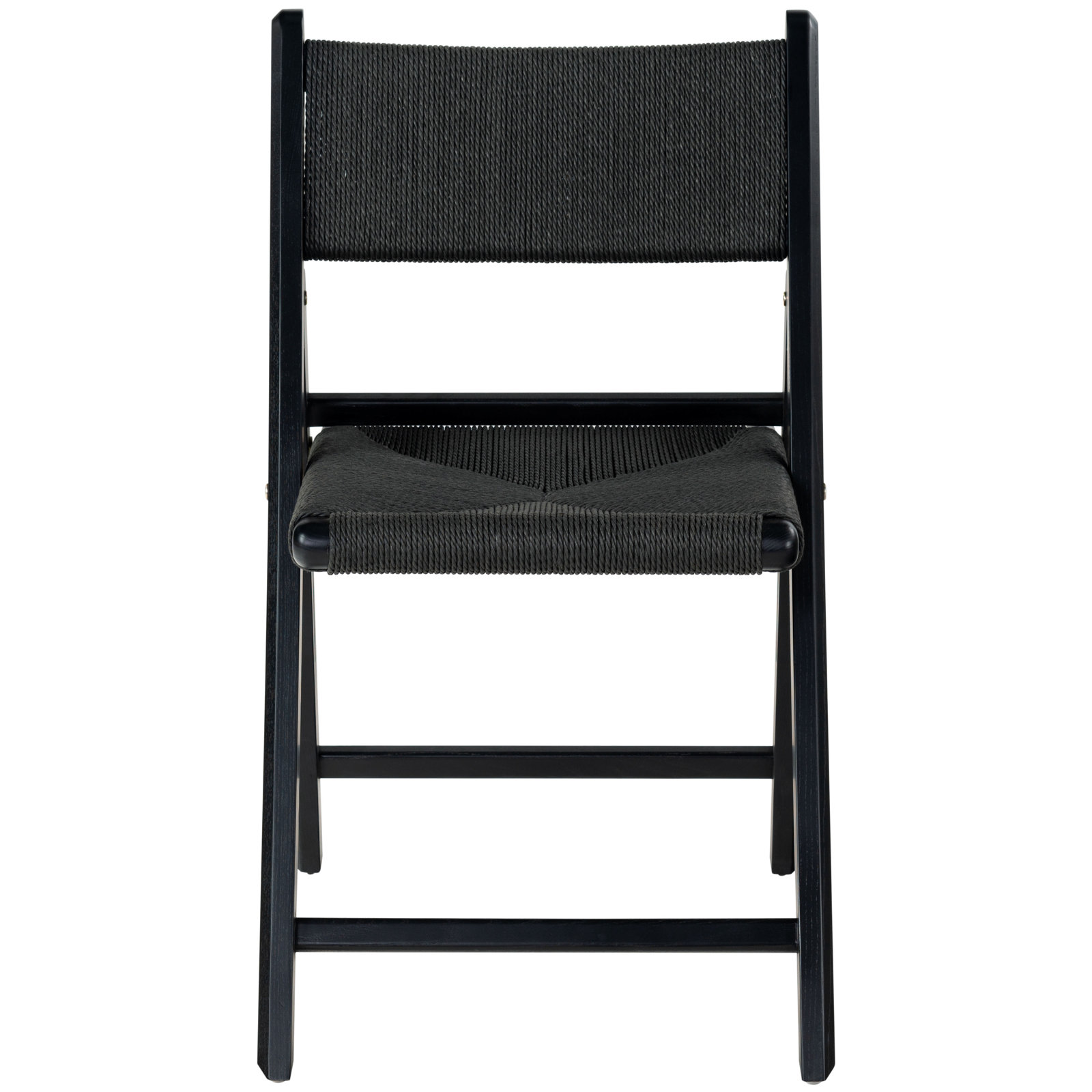 Letta Folding Chair, Black