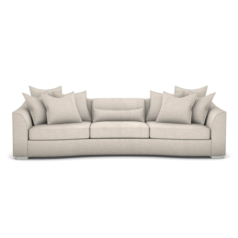 Evelyn Sofa, Impala Linen, Casa Blanca