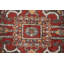 Tapis à motif géométrique rond 8x8