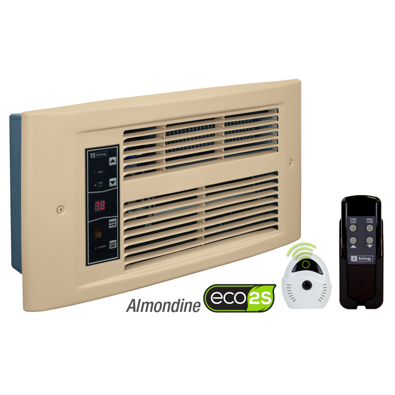 Chaufferette électrique murale à ventilateur, Amandine, 1500 W / 120 V / 12,5 A