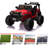 24V 2 Seater Ride On Jeep Car Truck with Remote Control,Ride on SUV Toys for Big Kids with Parental Remote Control, LED Lights, Safety Belt, Bluetooth, Music, MP3, AUX Port, Spring Suspension,-80184353