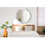 Huldar Glass Flat Wall Mirror