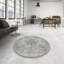 Tapis décoratif gris en laine oriental-327324548