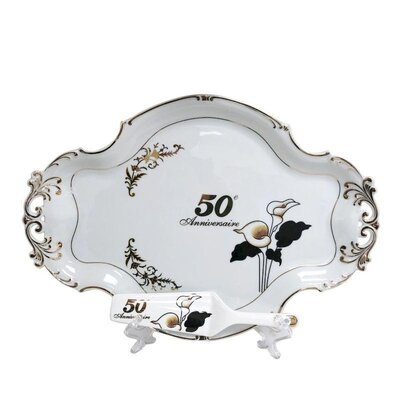 Aaliyah-Marie 50E Anniversaire Floral Cake Stand -  Bloomsbury Market, CBAB93DEE314435088987D98A5DD8939