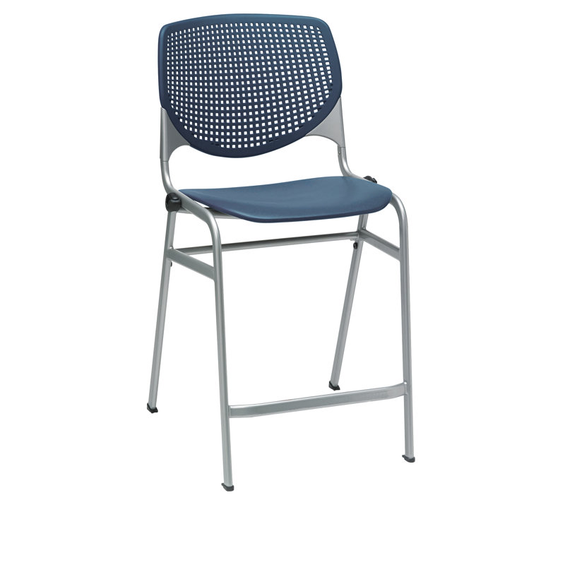 Kool 25" Bar Stool, Navy