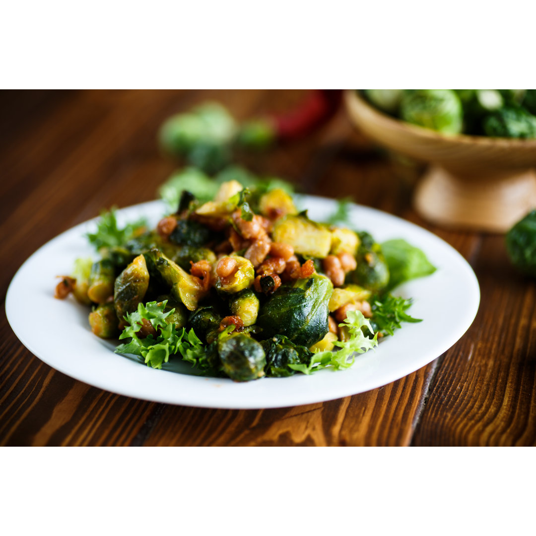 Brussels Sprouts - Wrapped Canvas Print