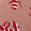 Candy Canes Pink Square Cushion Cover