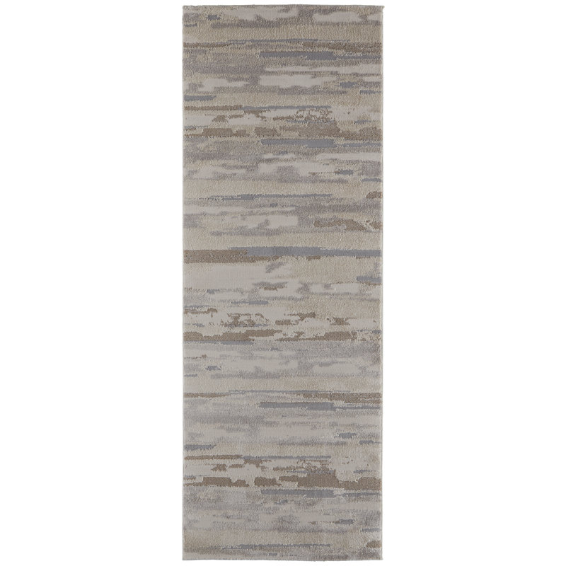 Queens Boulevard Ivory Rug, Runner 2'10" x 7'10"