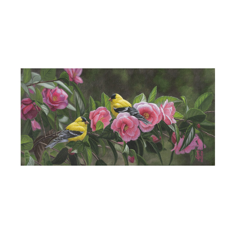 Art sur toile Jeff Hoff, H 10 po x l 19 po
