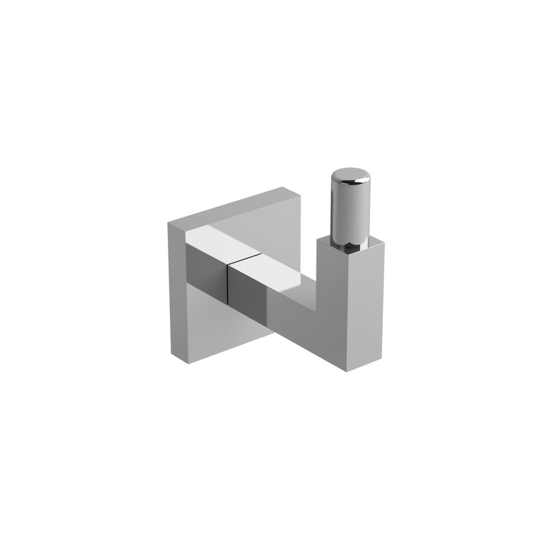 Kubik Robe Hook, Chrome
