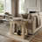 Inniss Modern Geometric 22" End Table with Open Shelf-883839140