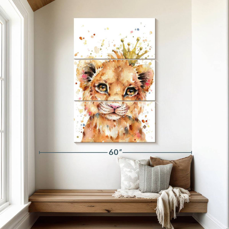 Brampt Little Lion, 50'' H x 32'' W