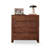 Black Walnut Color Solid Wood Accent Cabinet