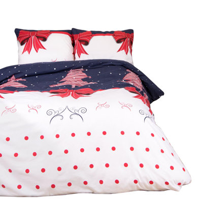 Abelard Cotton Duvet Cover Set with Pillow Shams Included