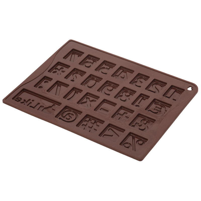 Moulure en chocolat cuisivin numbers Pavoni