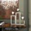 Bougeoir de table en aluminium 16,4 po