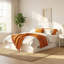 Lit escamotable Queen avec 2 tiroirs de rangement, blanc-813668204