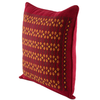 Vikesha Cotton 16" Throw Pillow Cover