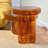 Halvorsen Kober Glass Pedestal End Table-152175398
