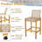 Laveria Outdoor 30'' Bar Stool