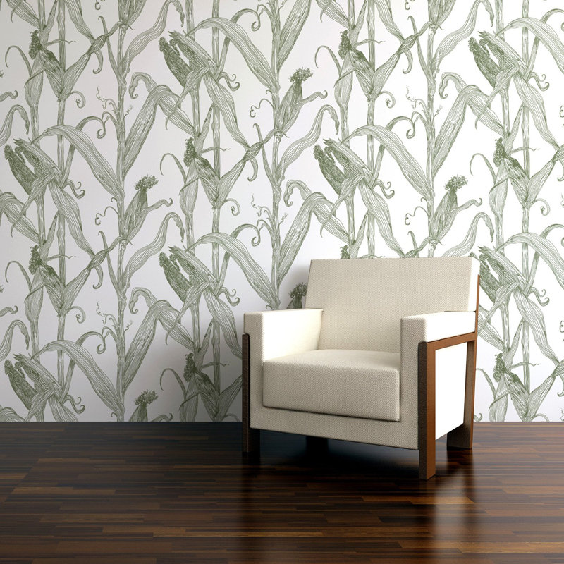 Mais, Non-Woven, Green/White