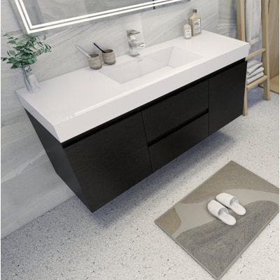 Ensemble de meuble-lavabo simple 60 po Carny
