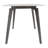 55.12" Modern Artificial Stone White Straight Edge Dark Grey Metal Leg Dining Table-Can Accommodate 6 People(Dining Table Only)-1441503233-1441503236-1441503239